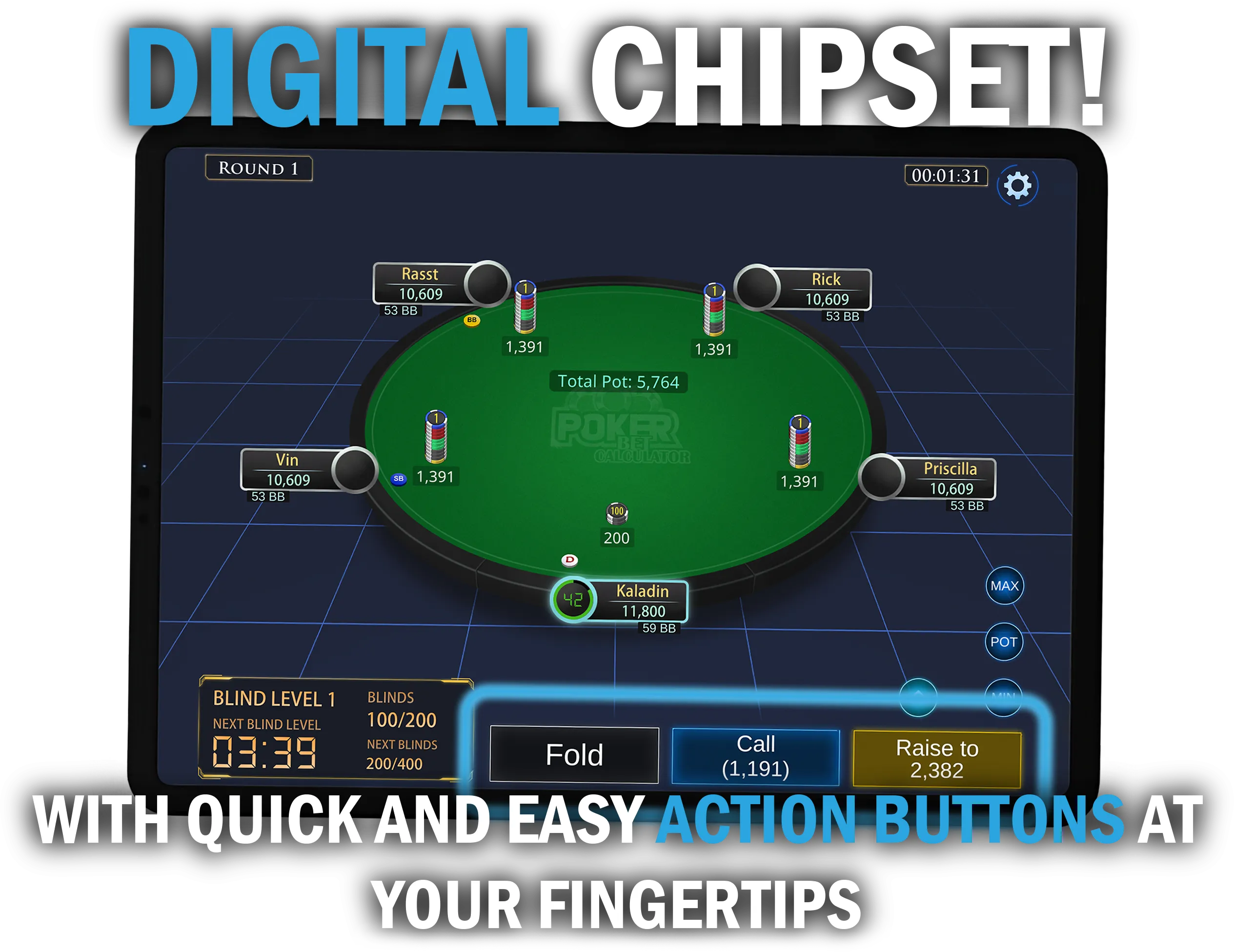 Poker Chip Counter screenshot 1